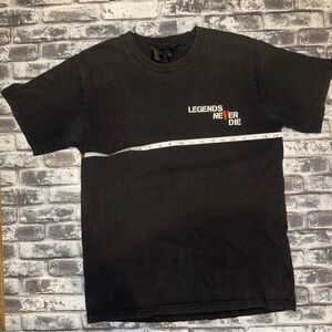 Juice WRLD x Vlone “Legends Never Die” Black Tee Size XL - USED